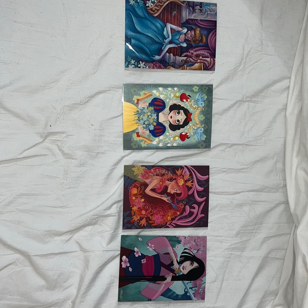 Disney postcards